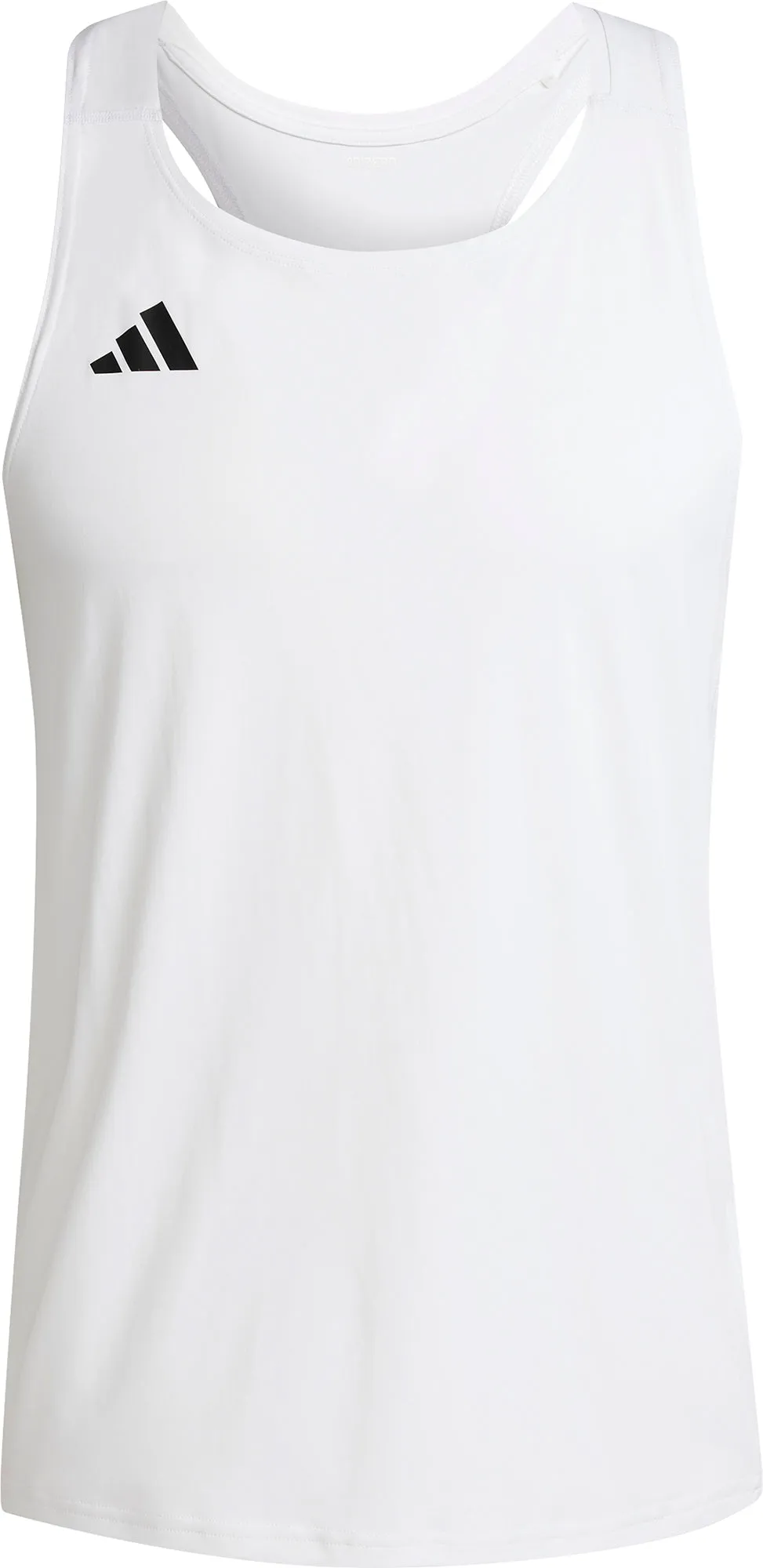 adidas Adizero Essentials Mens Running Vest - White