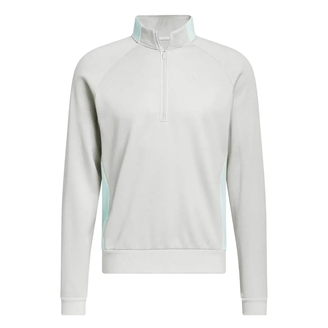 adidas - Men's DWR Ribbed 1/4 Zip Sweatshirt (HZ0432)