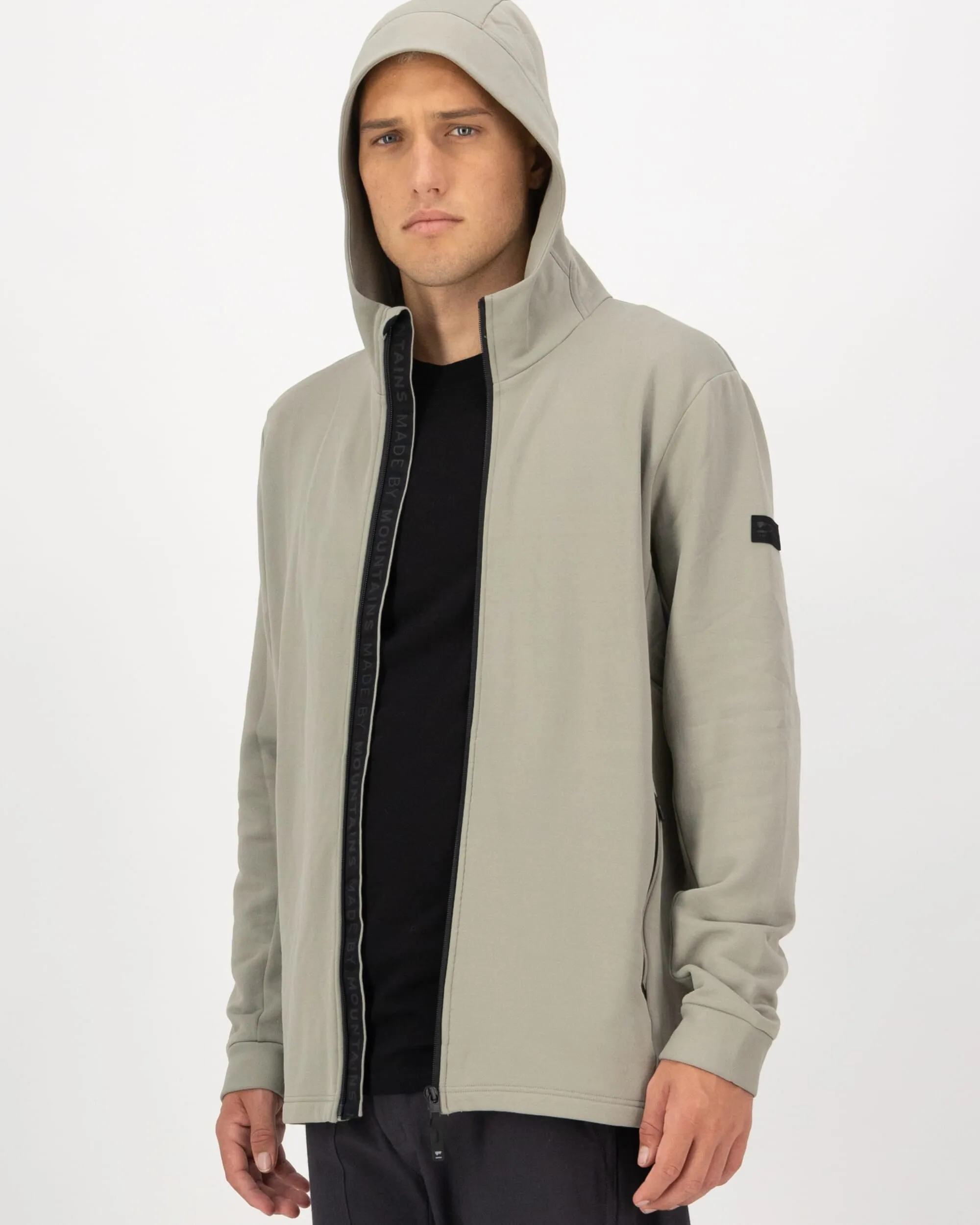 Arcadia Merino Fleece Hoody - Dried Sage