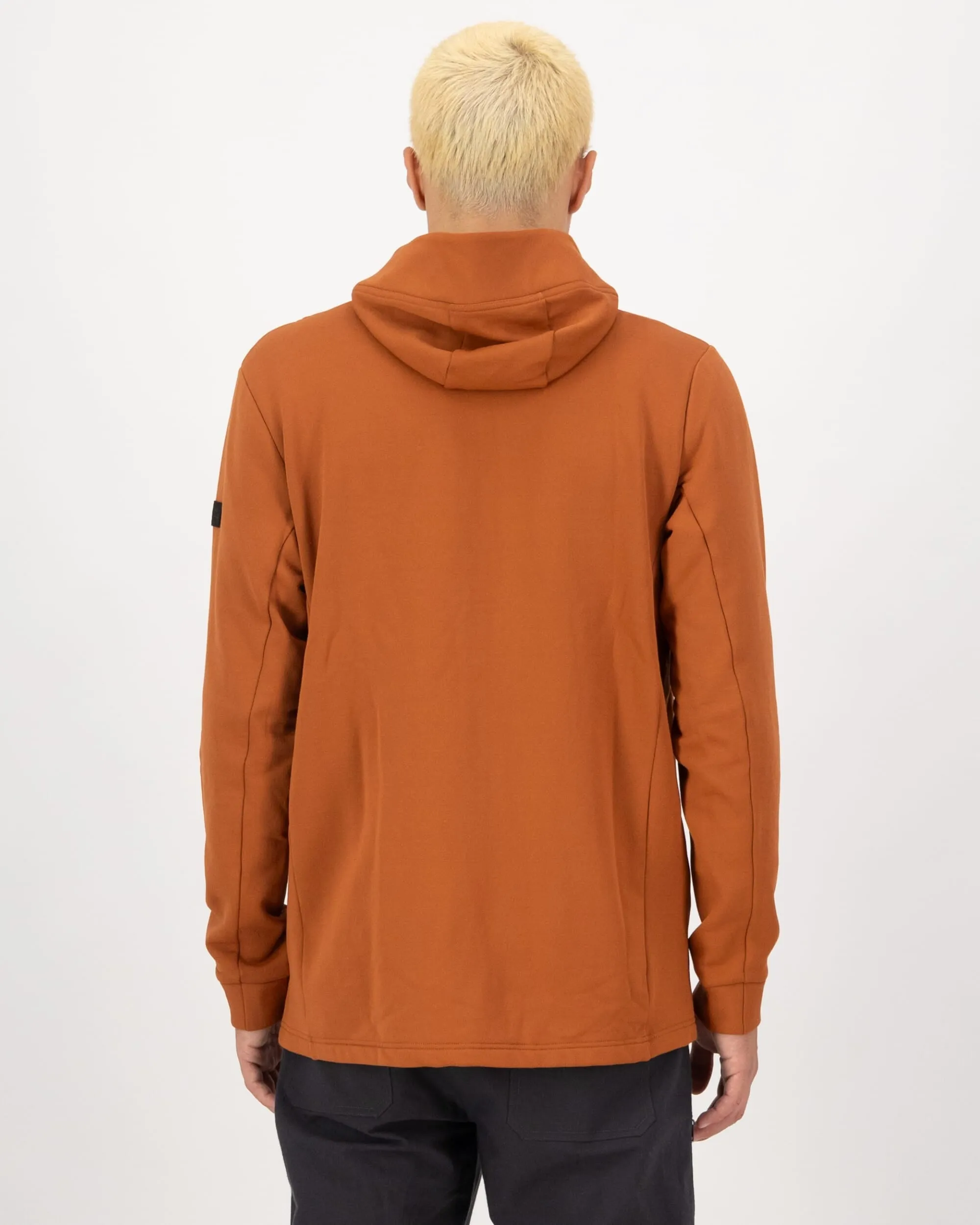 Arcadia Merino Fleece Hoody - Ginger