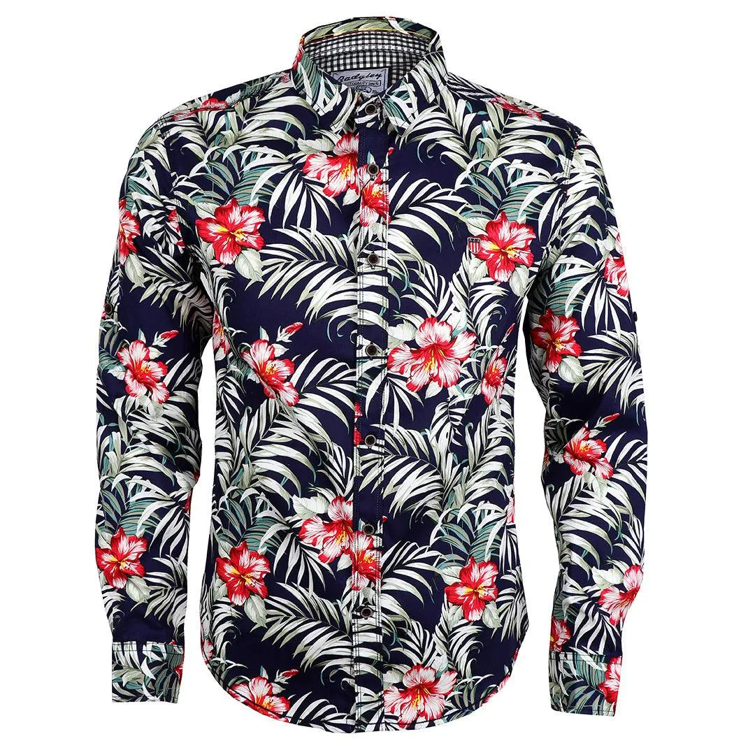 Badgley  Well Styled Flowery Shirts