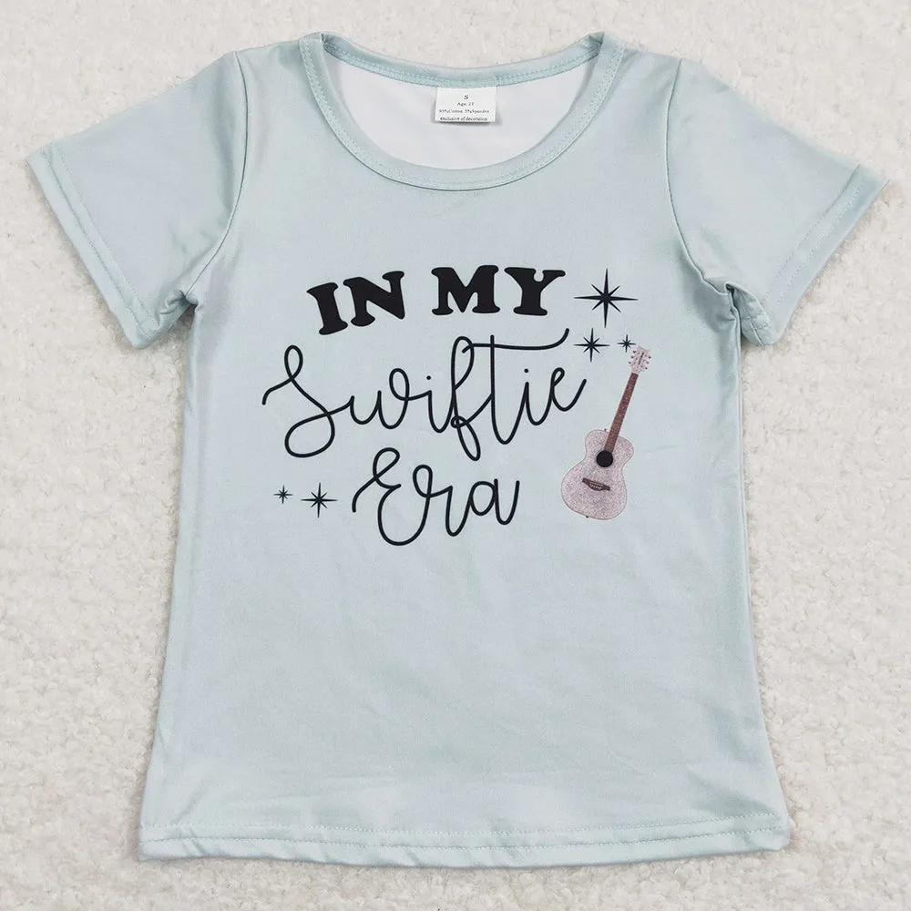 Boutique Baby Girls Clothes Short Sleeve T-shirts GT0433