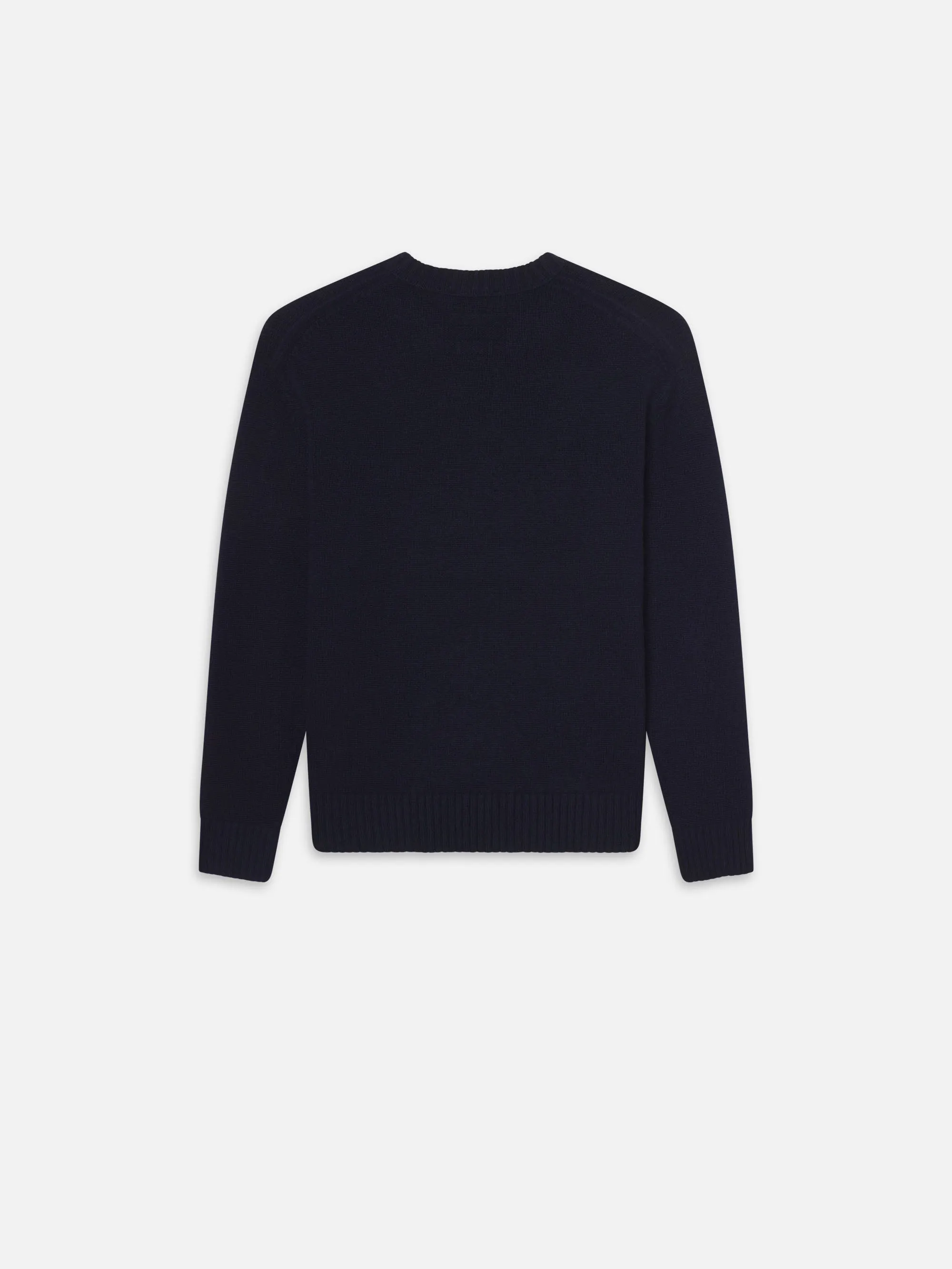 Cashmere Crewneck Sweater -- Navy