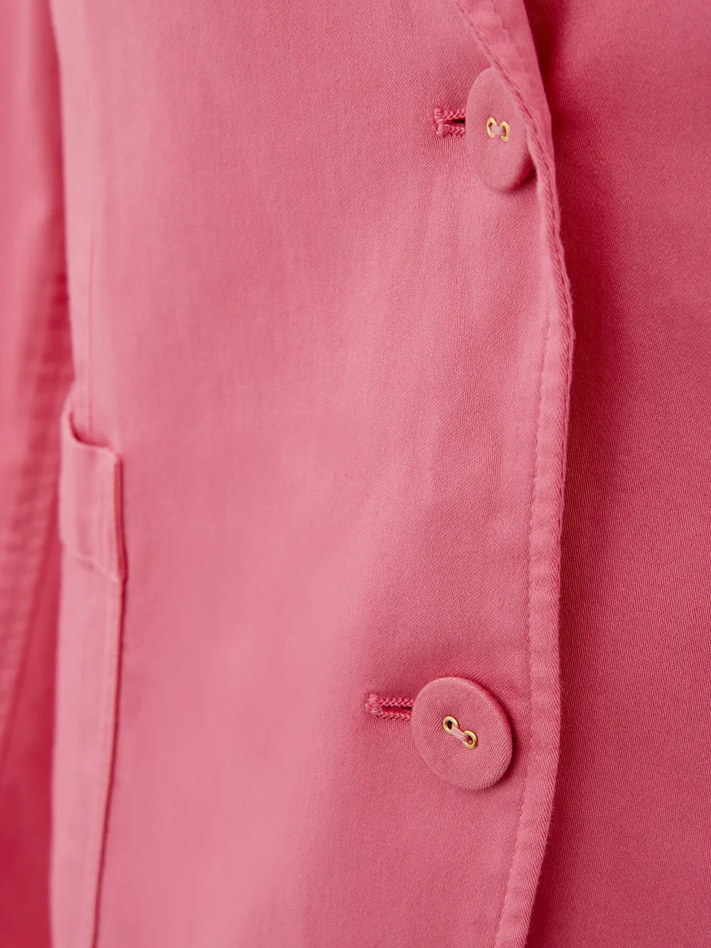 Chic Pink Cotton Jacket by Lardini