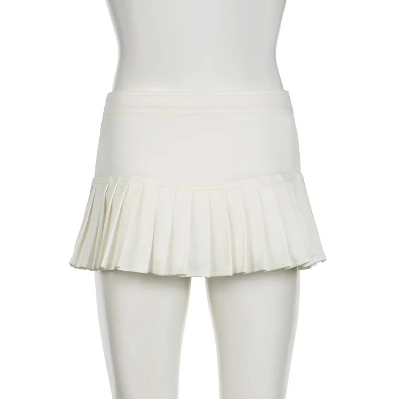 Clair Pleated Mini Skirt