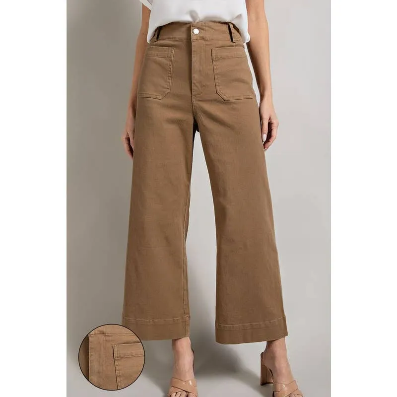 Coco Soft Washed Wide Leg Pants