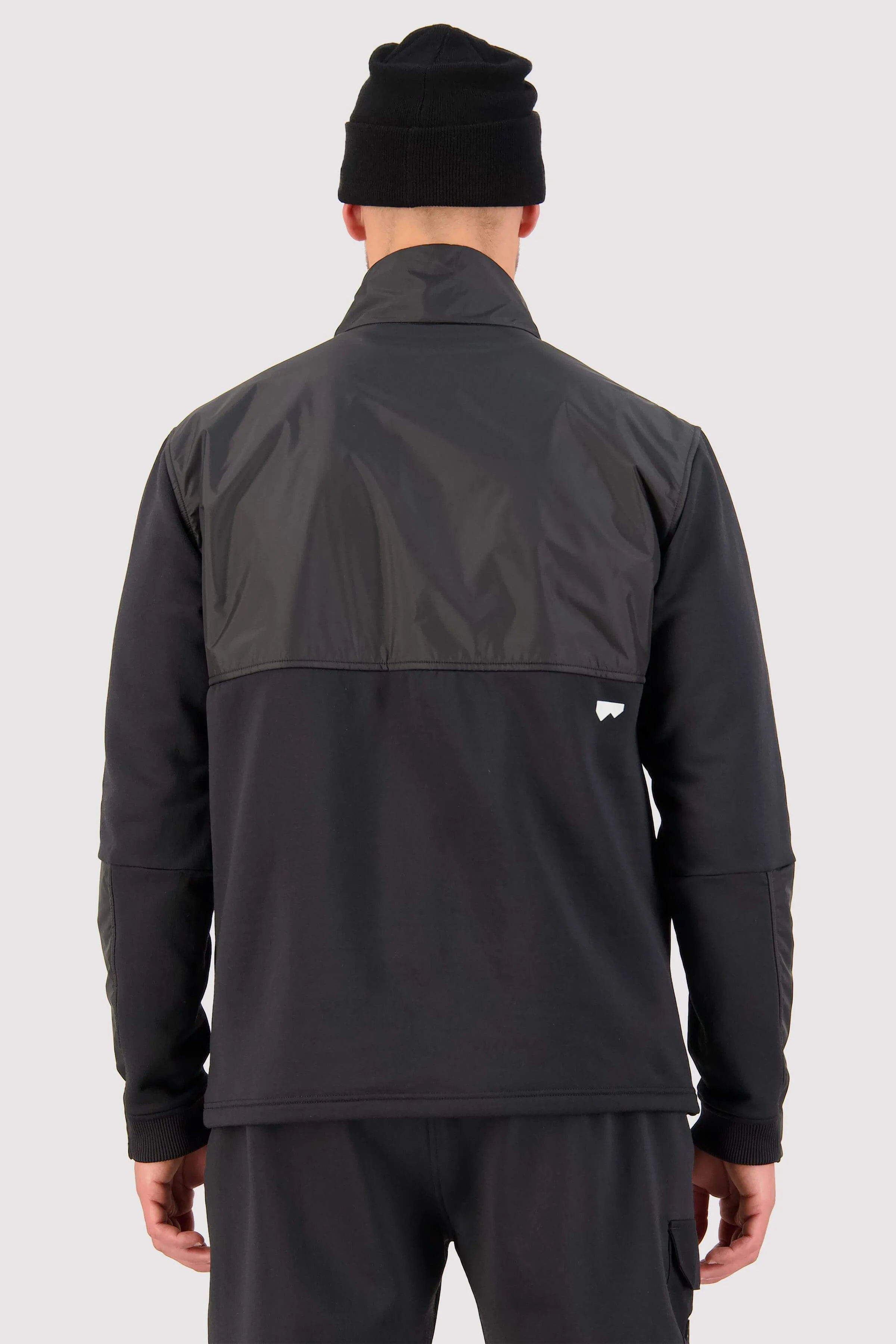 Decade Merino Fleece Pullover - Black