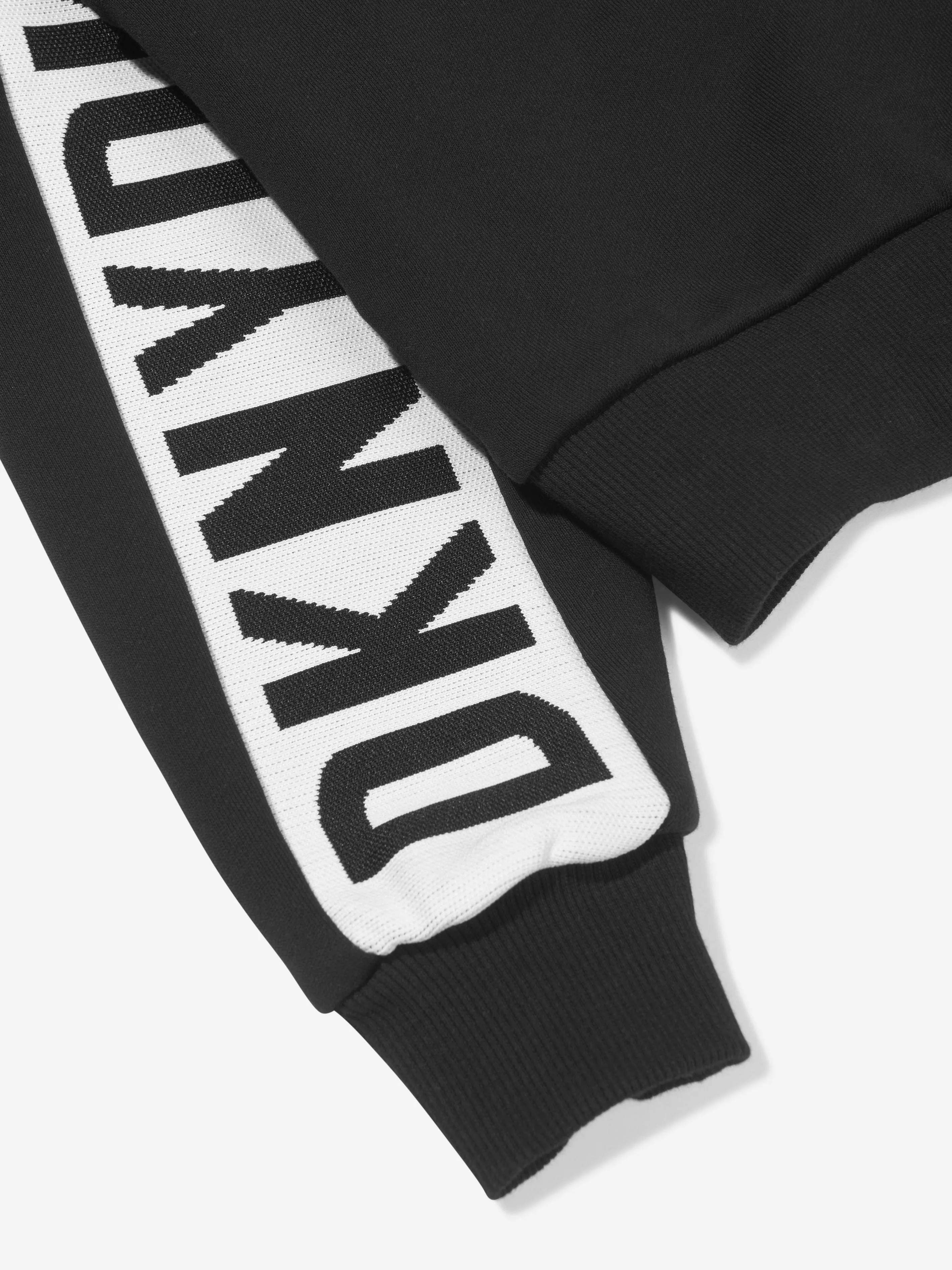 DKNY Girls Logo Zip Up Top