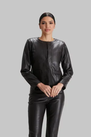 Faux Leather Coco Jacket