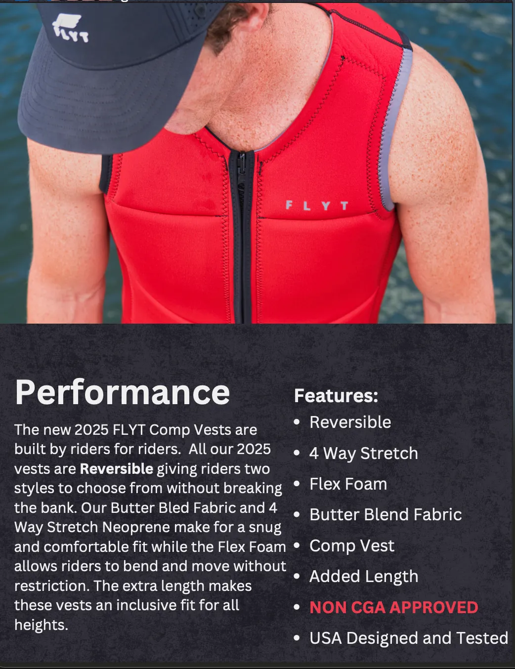 Flyt Women's Cheetah (Reversible) NCGA Impact Vest | Shipping in March '25