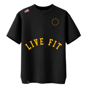 Heavyweight Short Sleeve Crewneck - Black