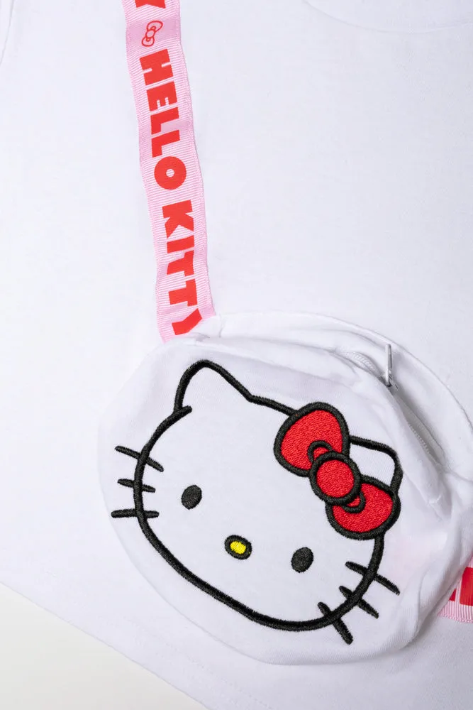 Hello Kitty Bag  Top White