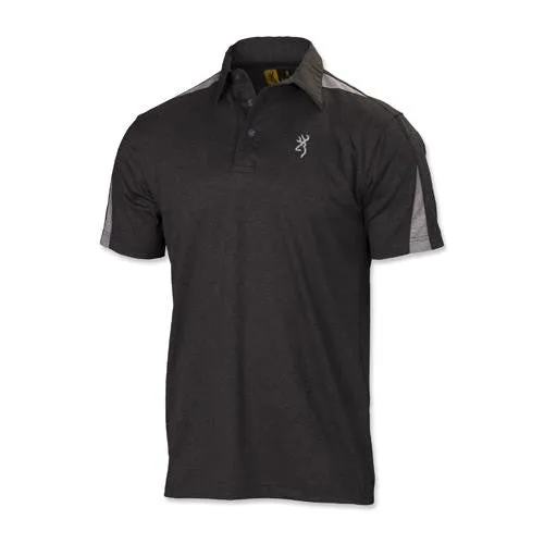 Highline Polo Shirt, Dark Heather - Small