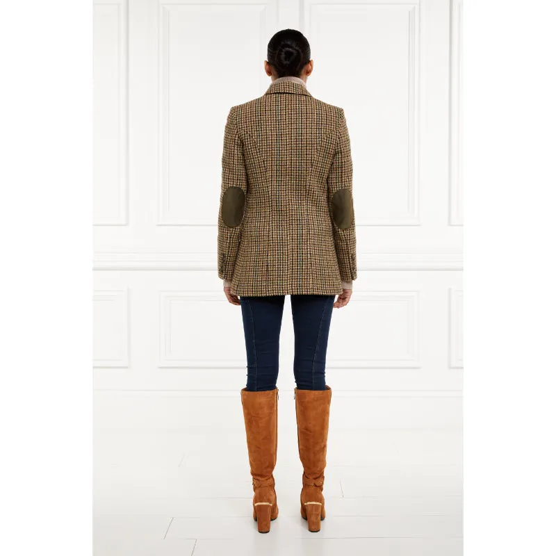 Holland Cooper Single Breasted Field Ladies Blazer - Hailes Green