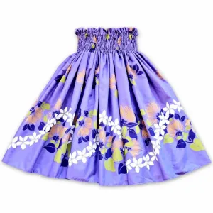 Ilima Purple Single Pa'u Hawaiian Hula Skirt