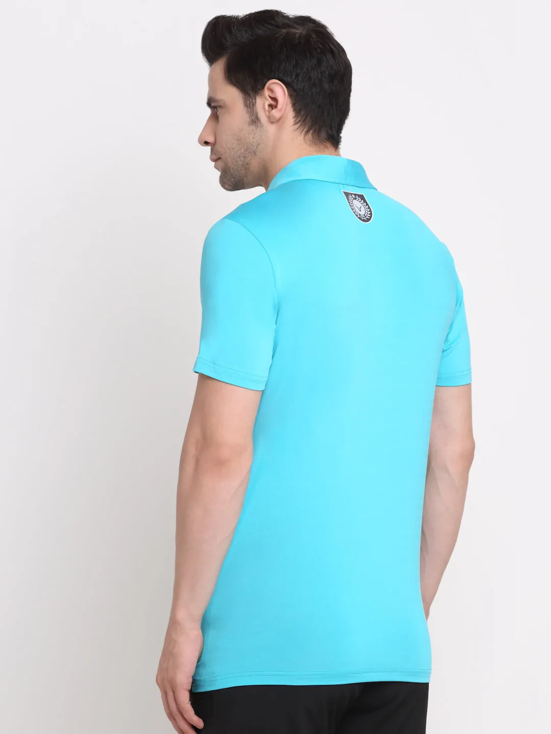 Invincible Men’s Color Block Polo With Side Panel