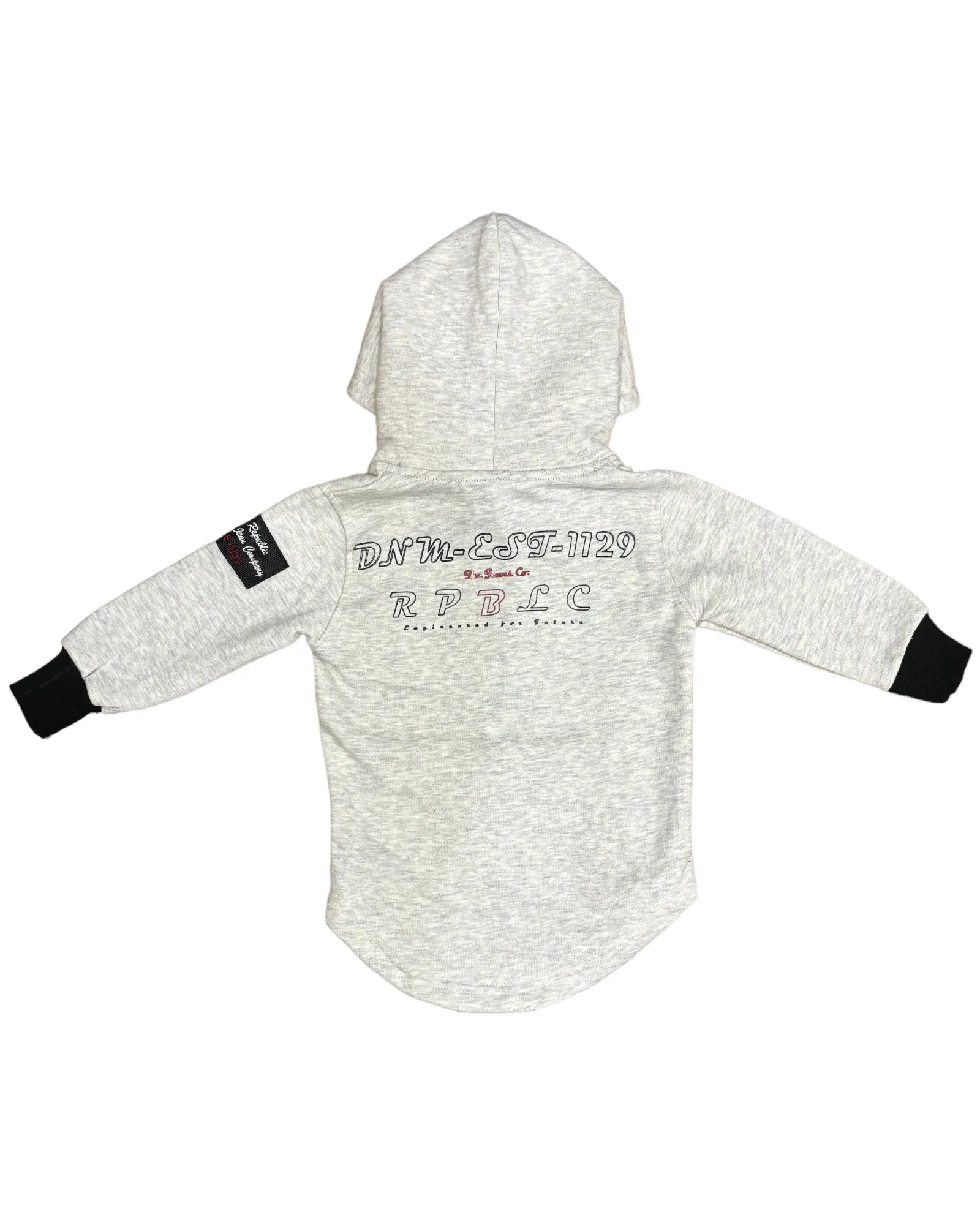 JAY-4 Kids Zip Hoodie IVORY