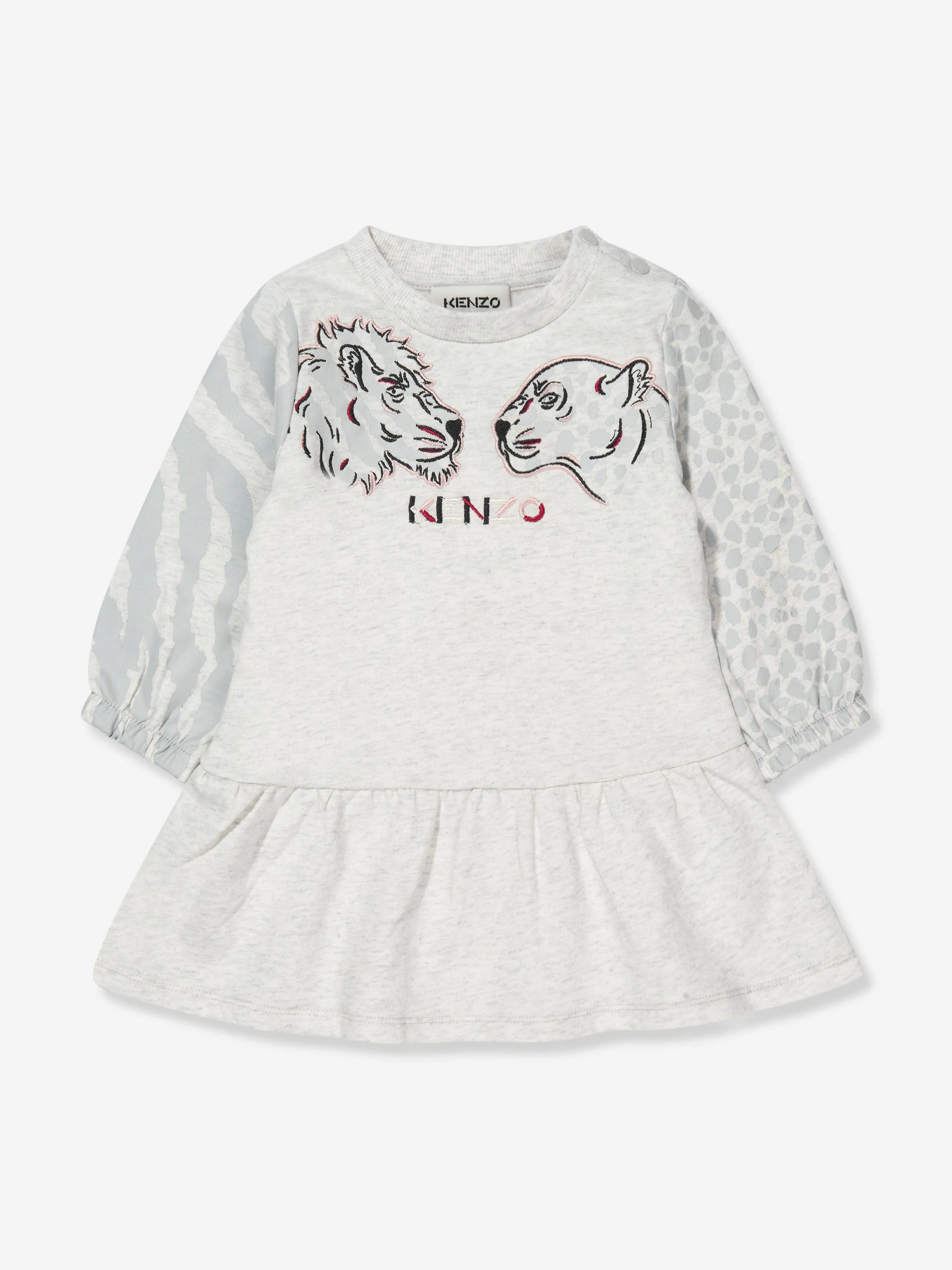 KENZO Baby Girls Tiger And Friend Dress