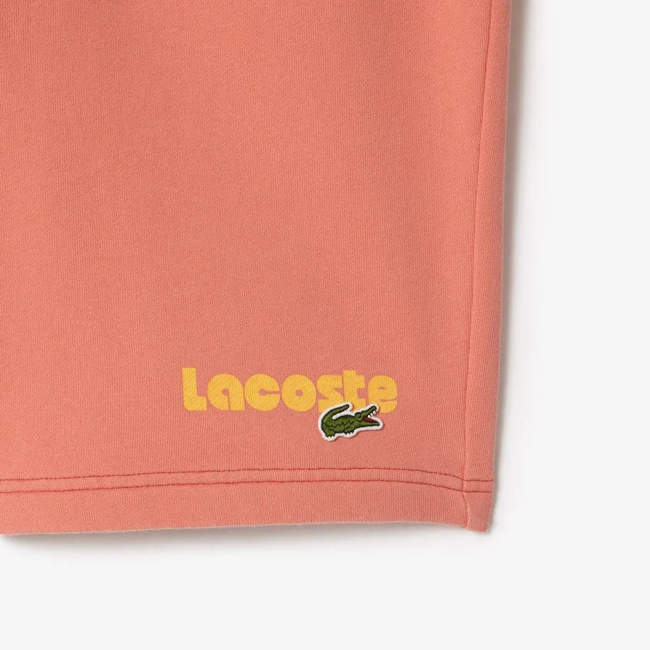 Lacoste WASHED EFFECT  PRINTED Short Men’s -PINK-ZV9