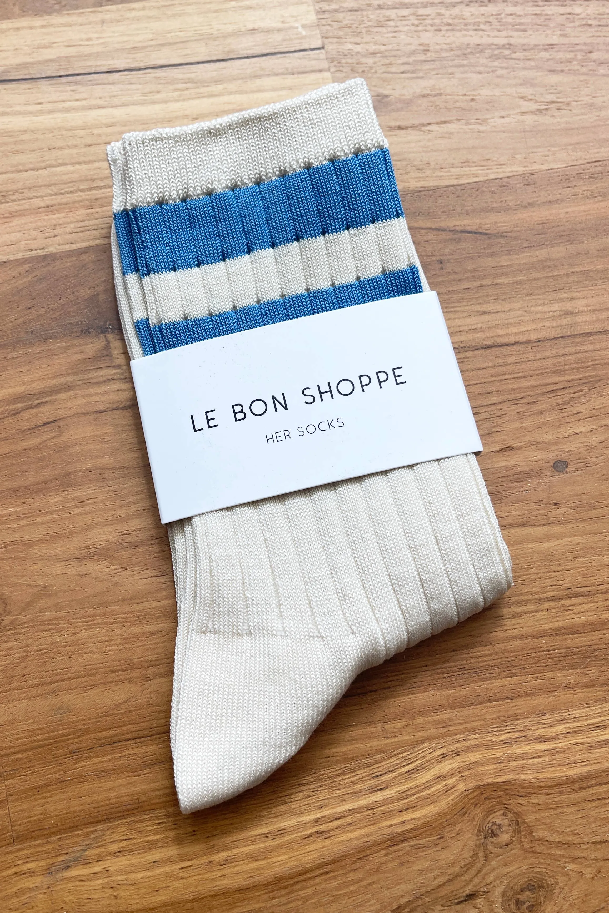 LE BON SHOPPE | Her Socks - Varsity: Black