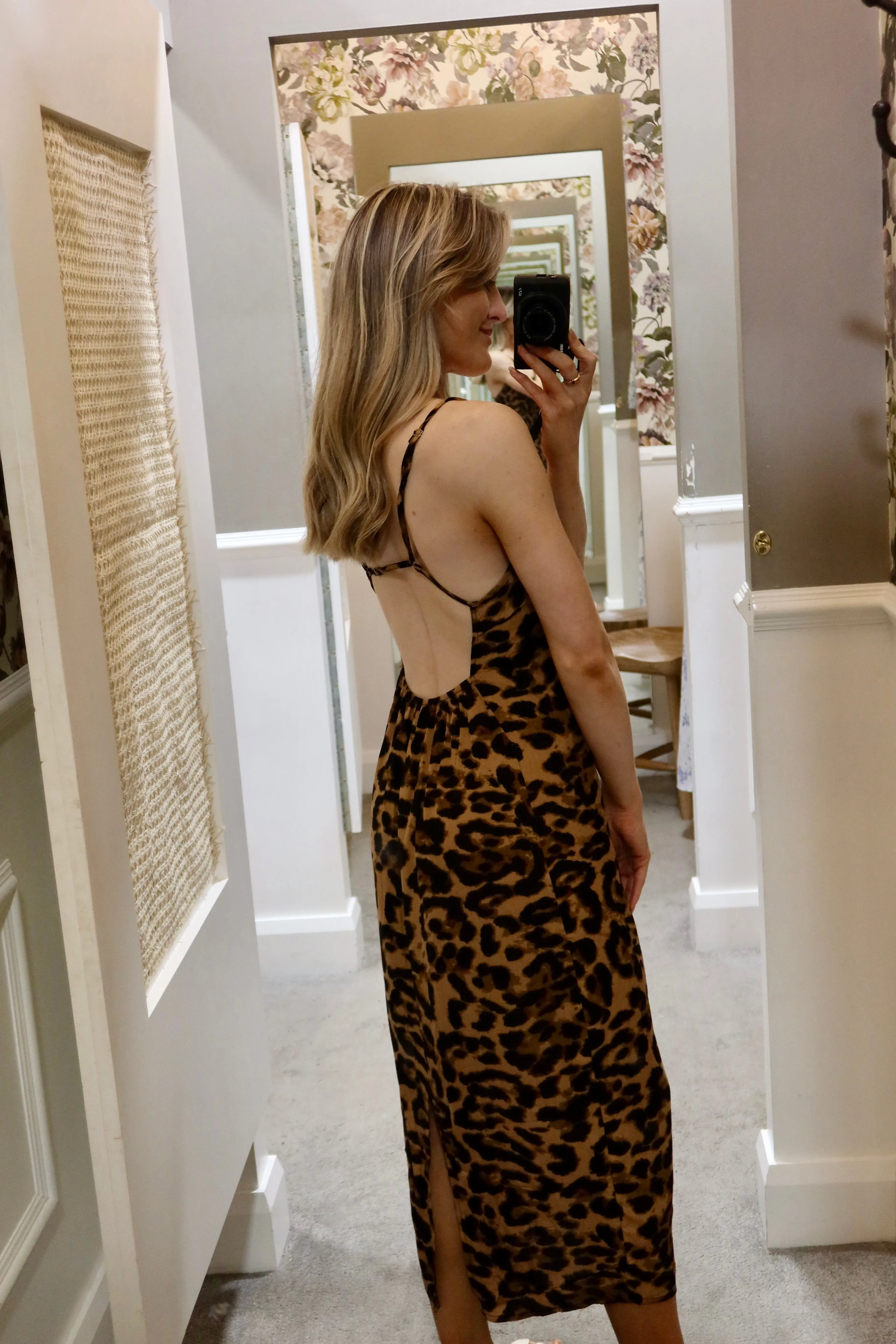 Leopard Slip Dress