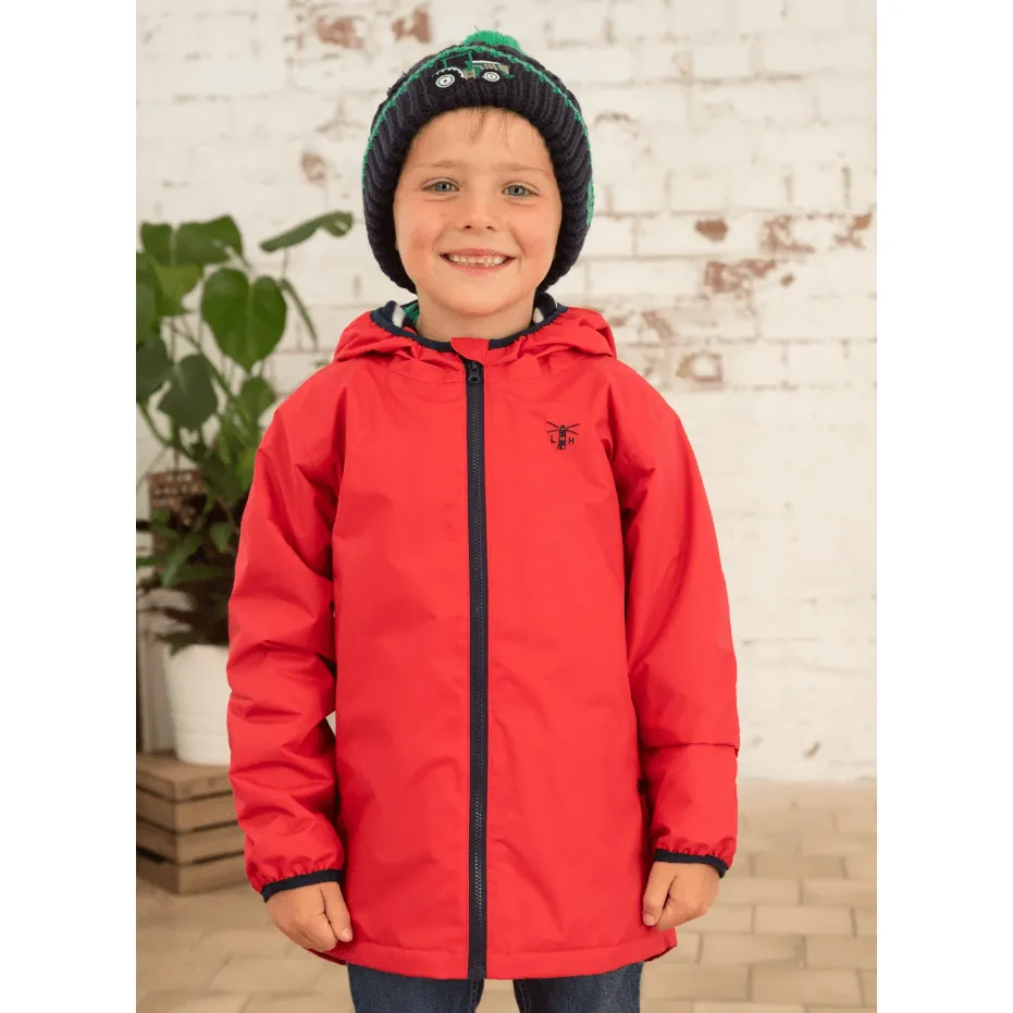 Lighthouse Boys Coat Lucas Pillarbox Red