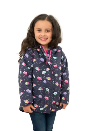 Lighthouse Girls Freya Coat Umbrella Print