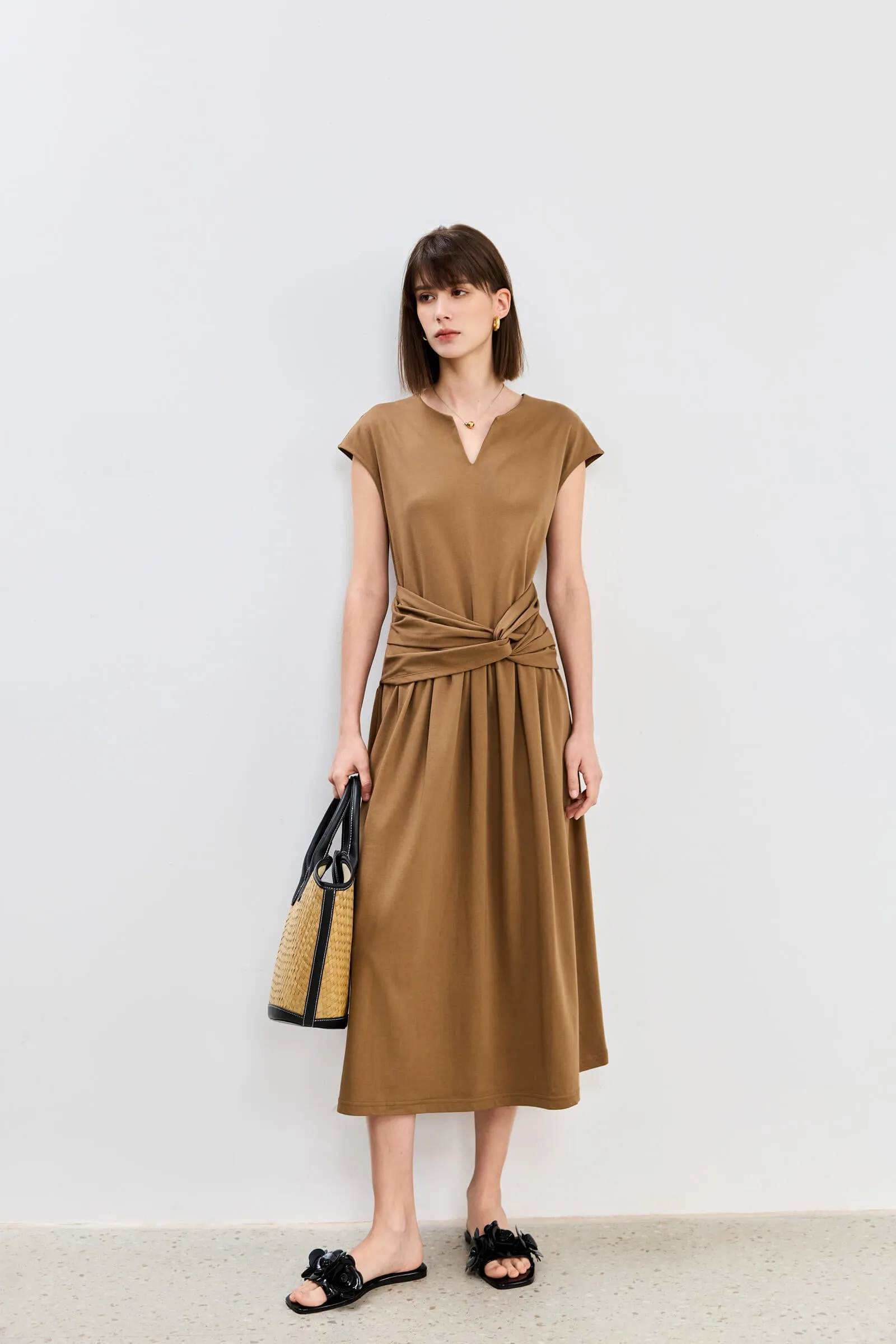 LILY French Waist Slimming Dress