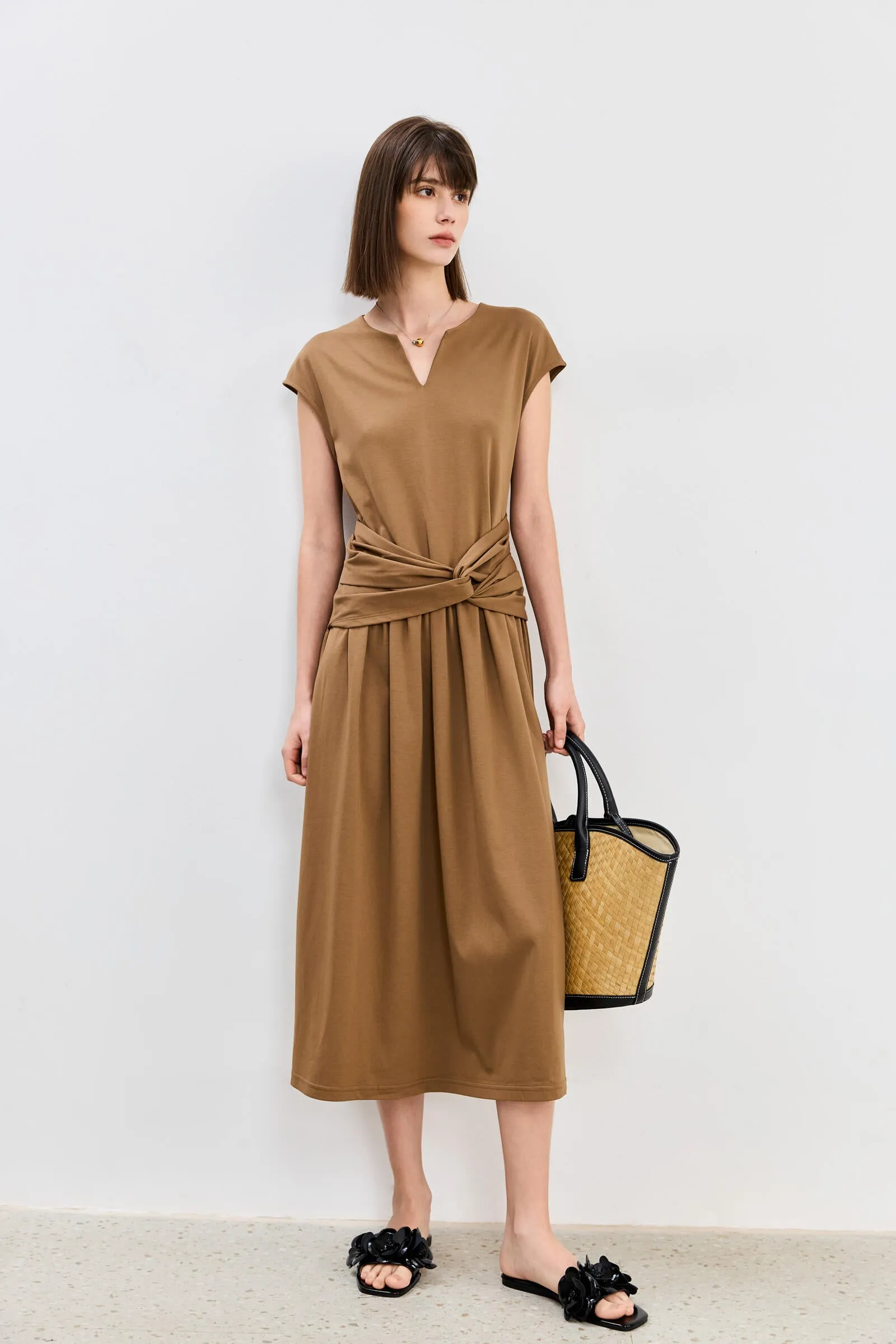 LILY French Waist Slimming Dress