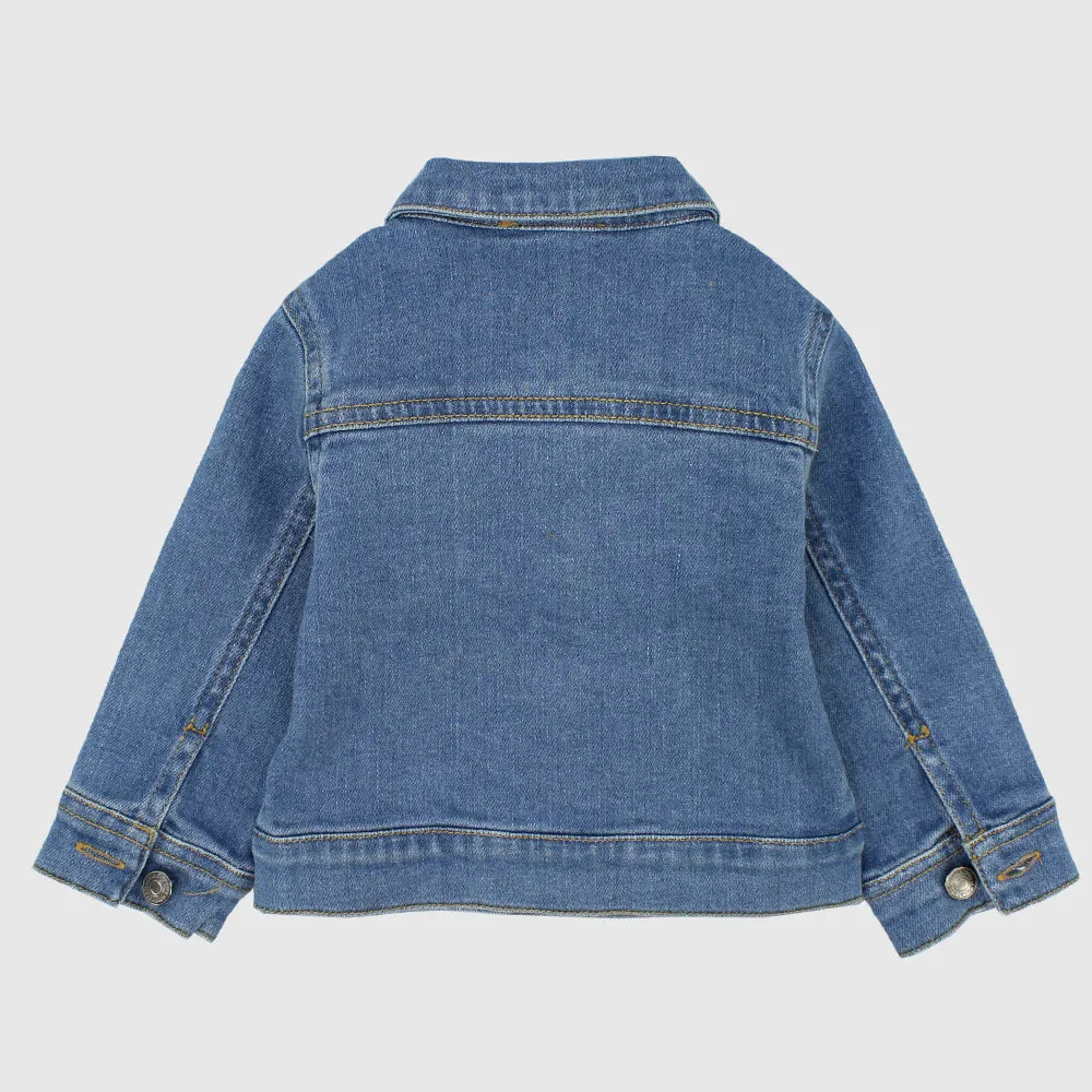 Long-Sleeved Jean Jacket