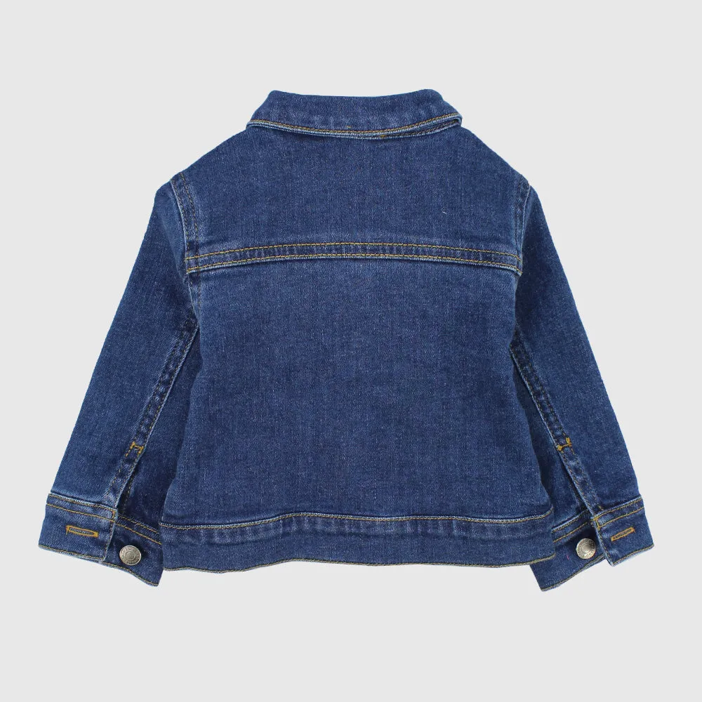 Long-Sleeved Jean Jacket