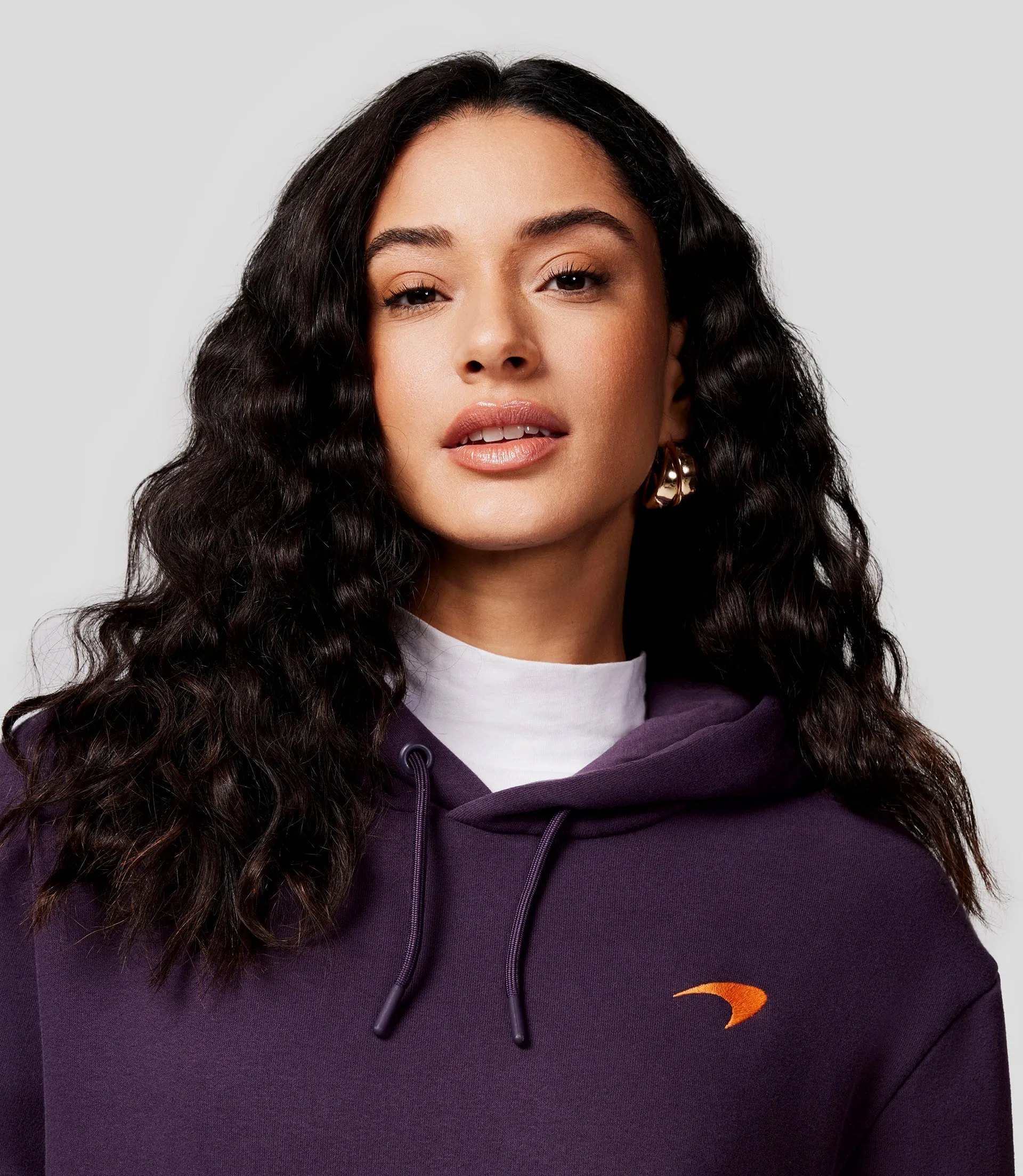 McLaren 2024 Unisex Born To Race Hoodie - PLUM PERFECT