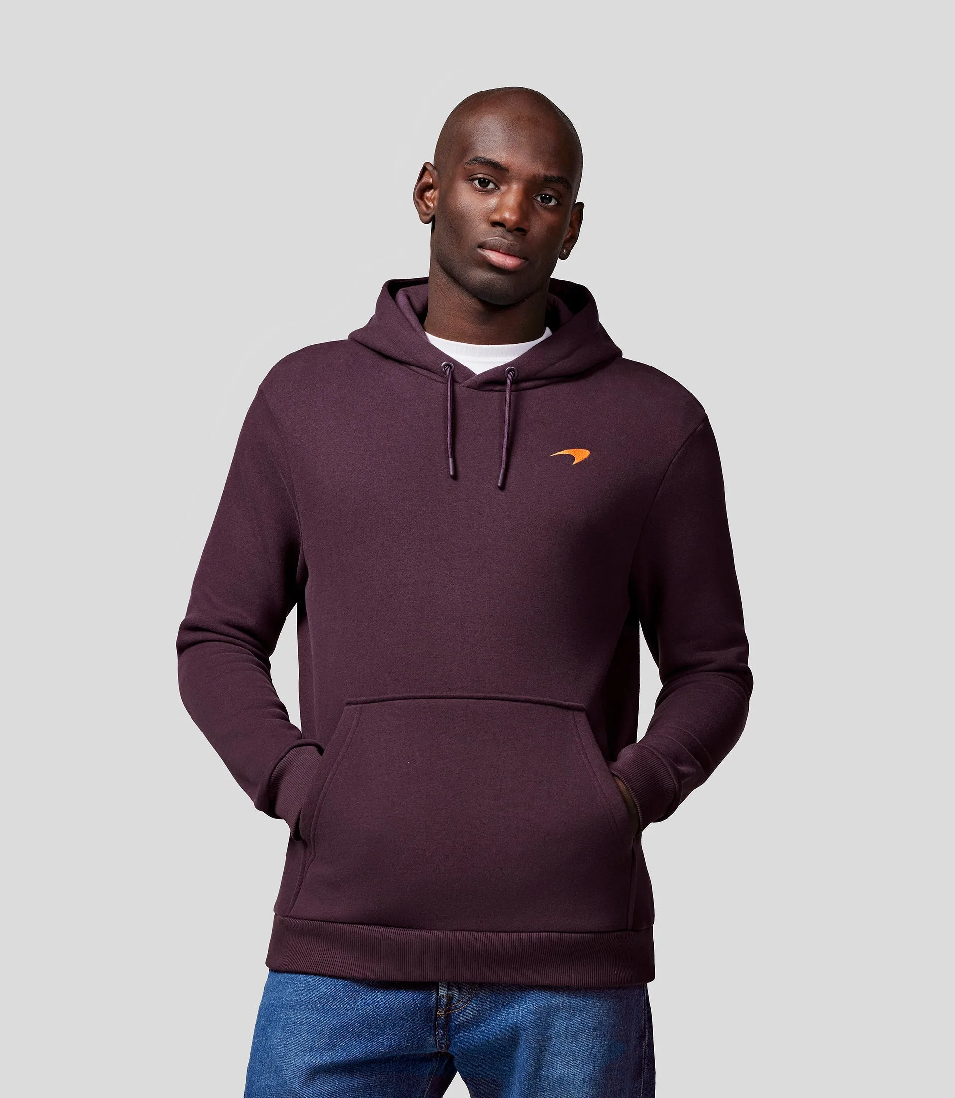 McLaren 2024 Unisex Born To Race Hoodie - PLUM PERFECT