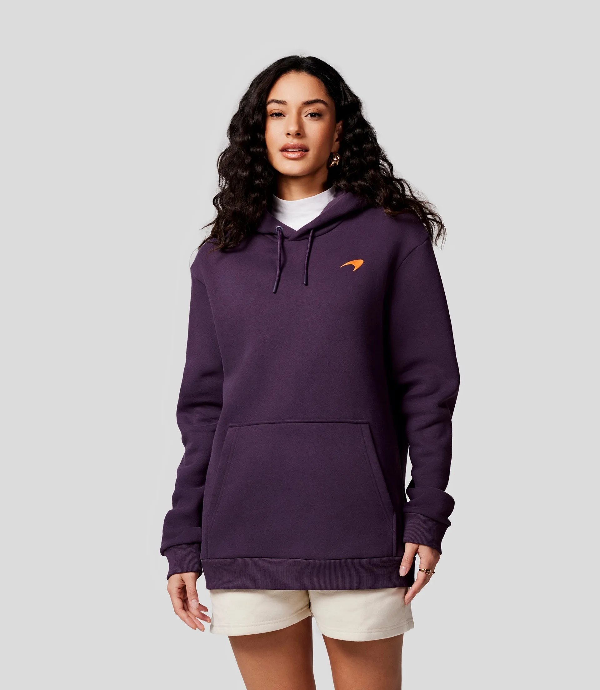 McLaren 2024 Unisex Born To Race Hoodie - PLUM PERFECT