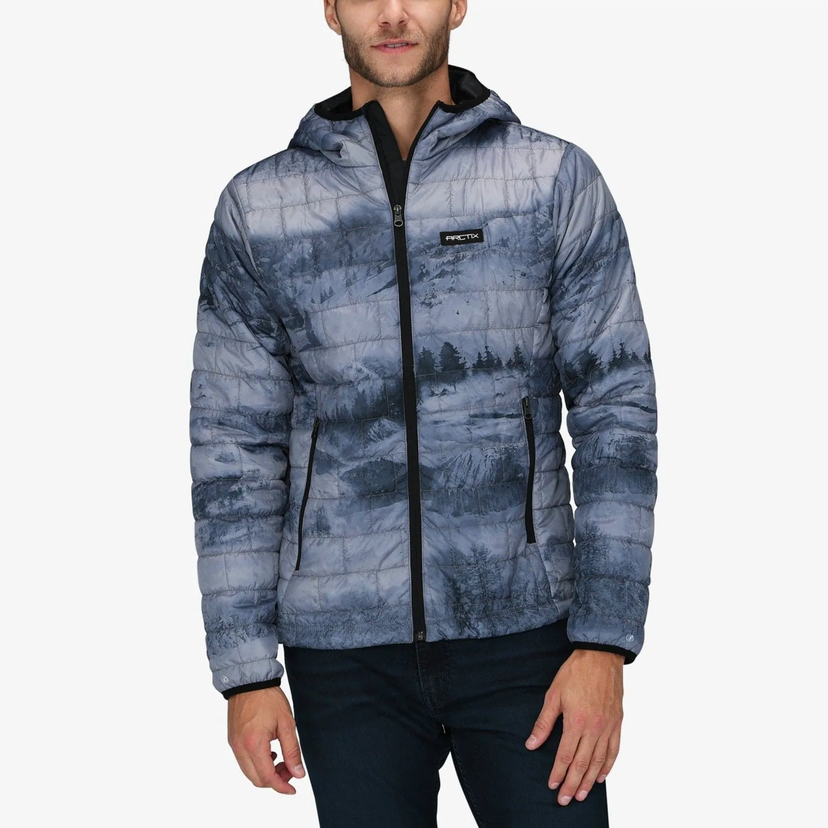 Men's Camo Aero Hooded Jacket