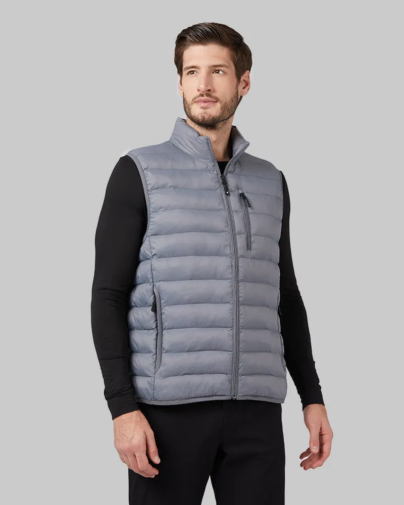 MEN'S LIGHTWEIGHT POLY-FILL PACKABLE VEST