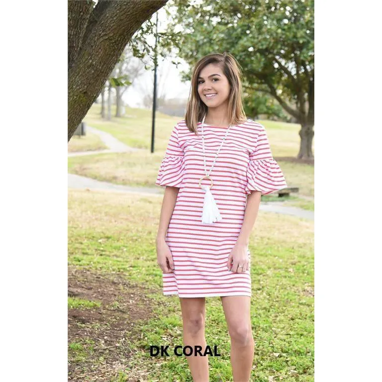 MSC Nautical Stripped Dress