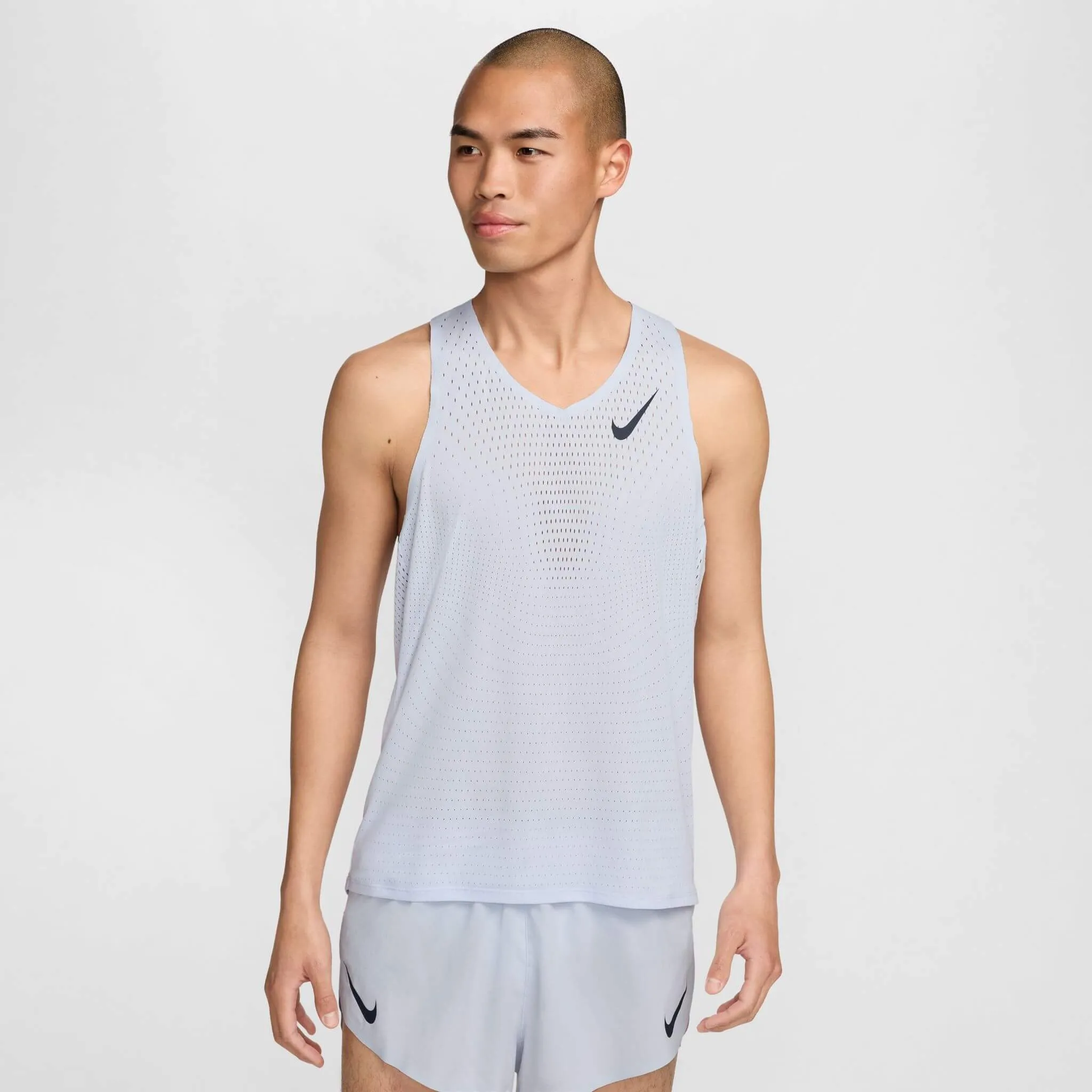 Nike | Men's AeroSwift Dri-FIT ADV Running Singlet - Football Grey