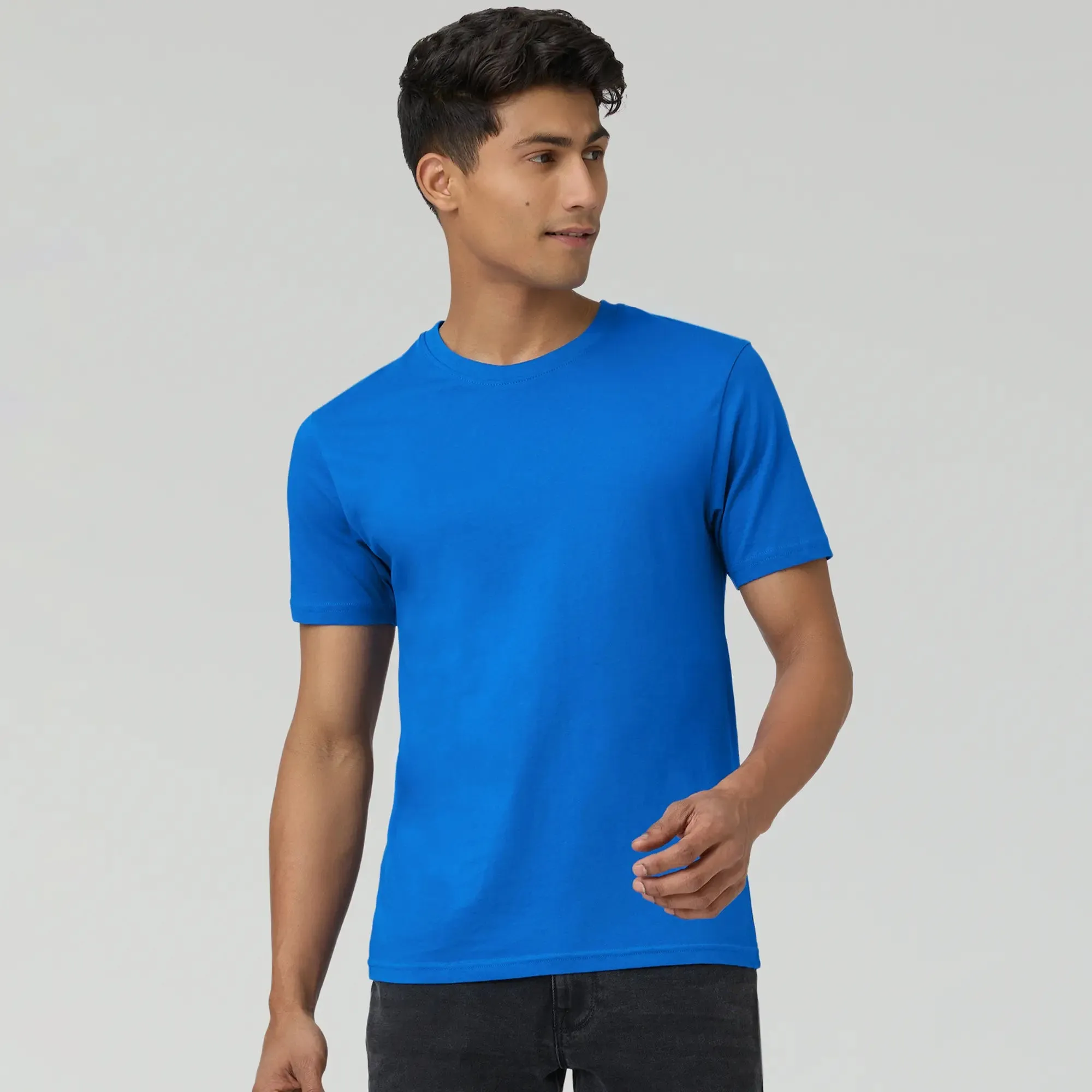 Pace Combed Cotton T-shirts Olympic Blue