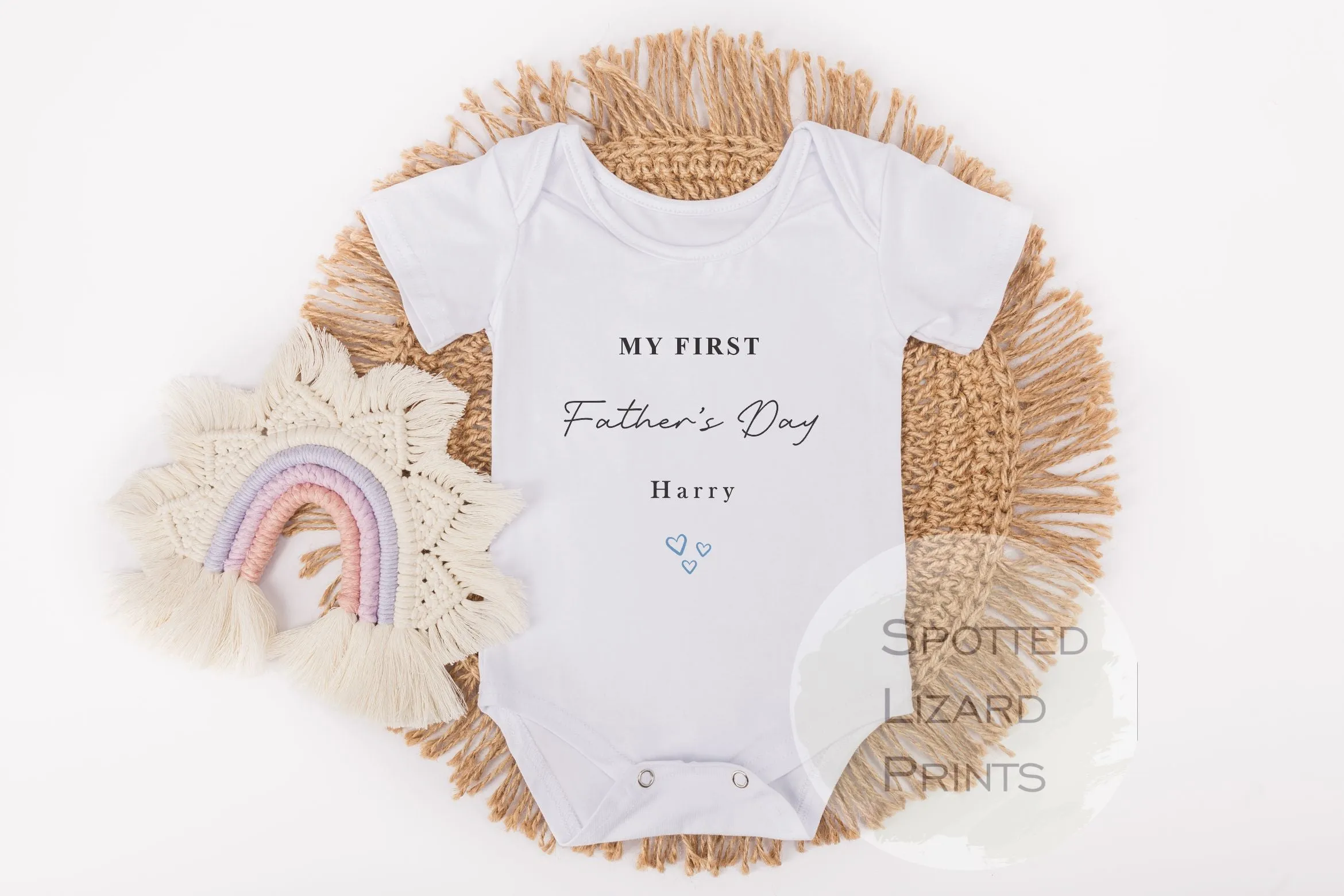 Personalised My 1st Father's Day Together Baby Outfit (First Father's Day 1st Father's Day Daddy Dad Father's Day l New Dad Gift)