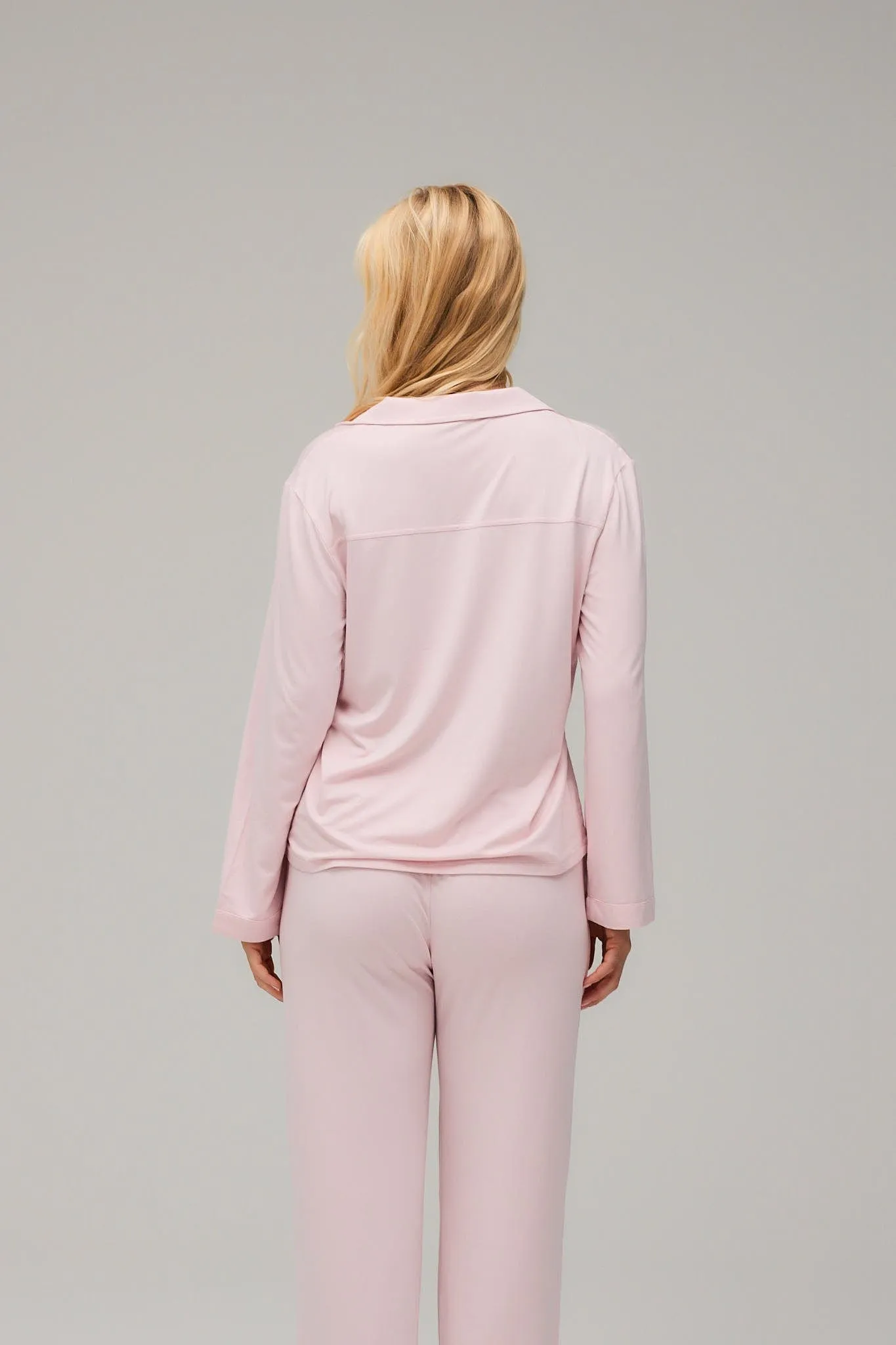 Pyjamas Blouse - Soft Pink