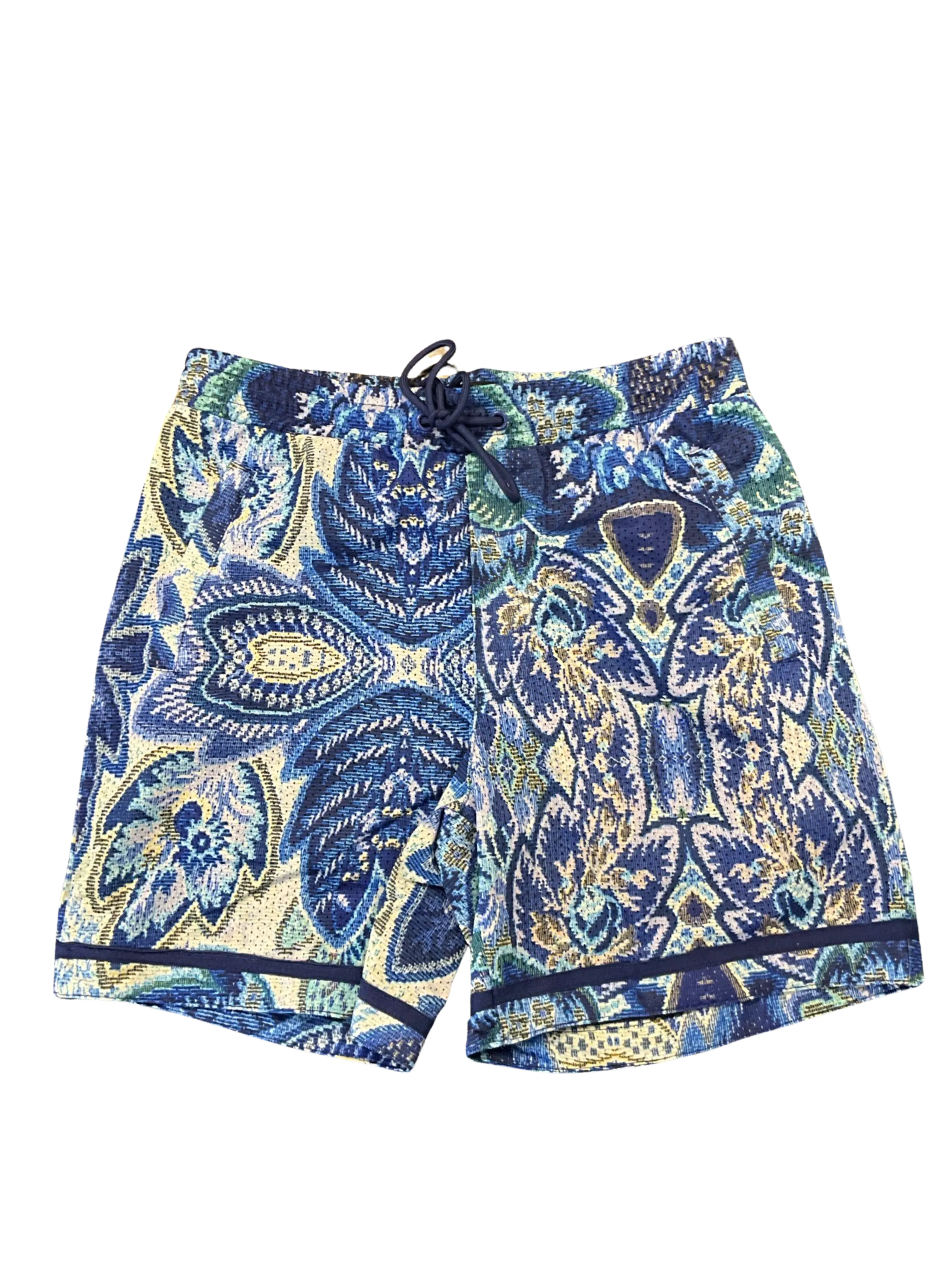 Rebel Minds Jacquard Mesh Short Blue