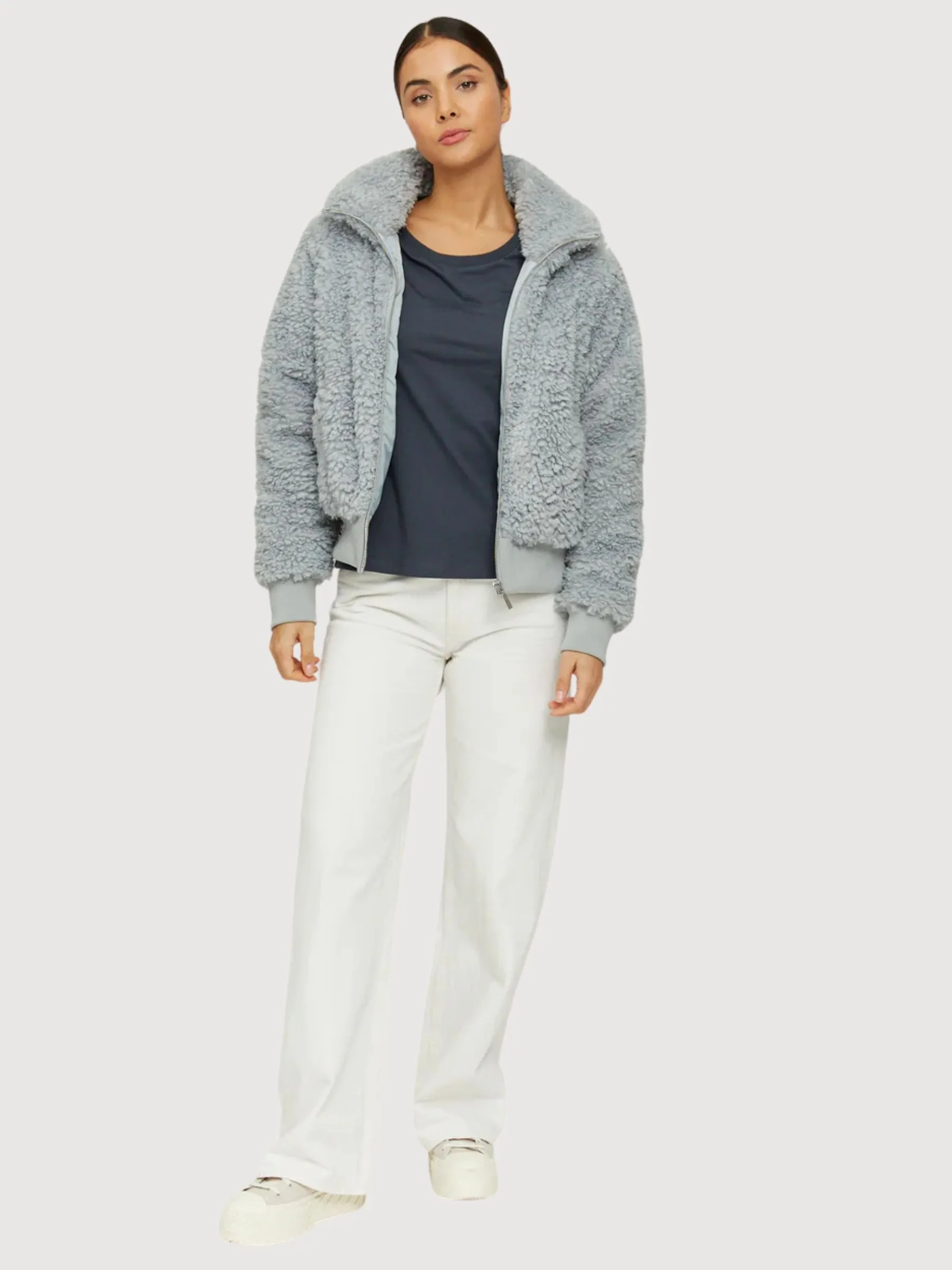 Sandy Jacket Ice Blue Women | Mazine