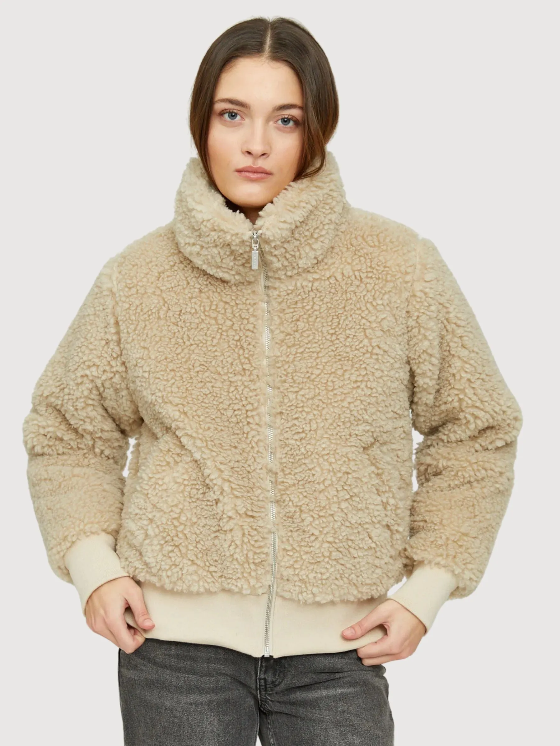 Sandy Jacket Natural Women | Mazine