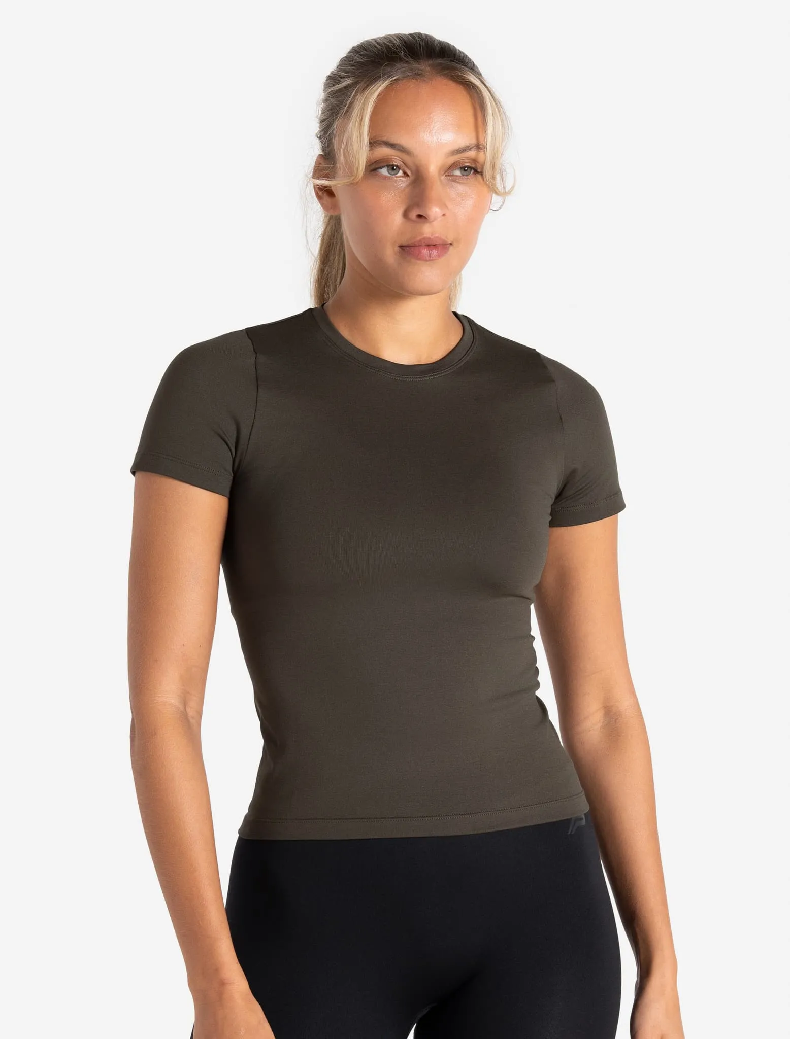 Sculpt Seamless T-Shirt - Olive