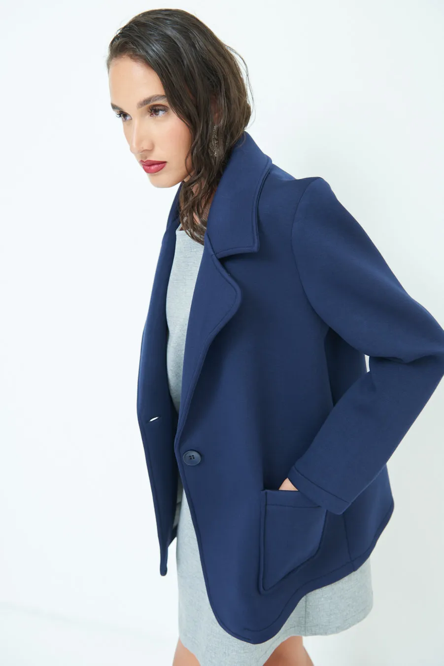 Single-button tailored blazer wholesale