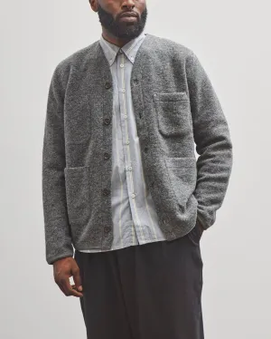 Universal Works Cardigan, Grey Marl