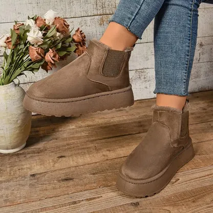 Wendy | Frostbound Warm Suede Boots