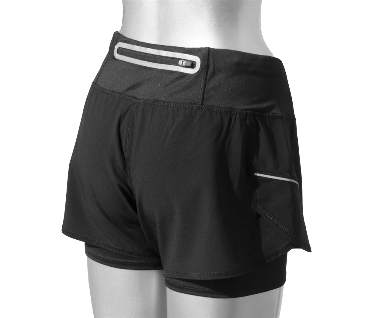 Women's Reflective Flour City H3 FCH3 Shorts - Design 1